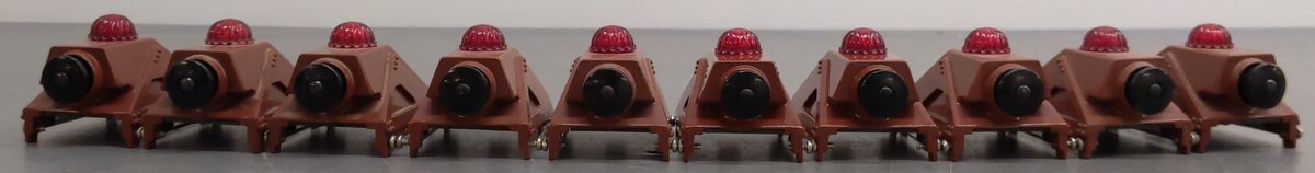 Lionel 6-2283 O/O27 Gauge Diecast Illuminated Bumpers [10] LN