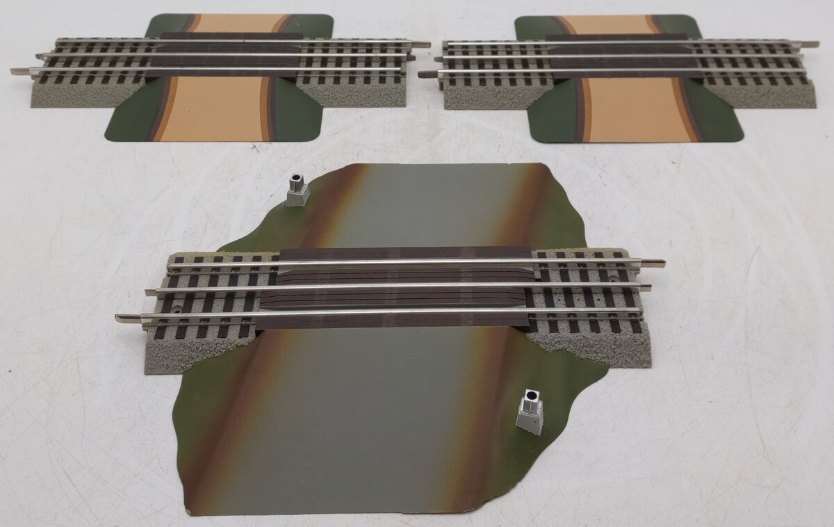 Lionel O Gauge Assorted Crossover Track Sections [3] EX