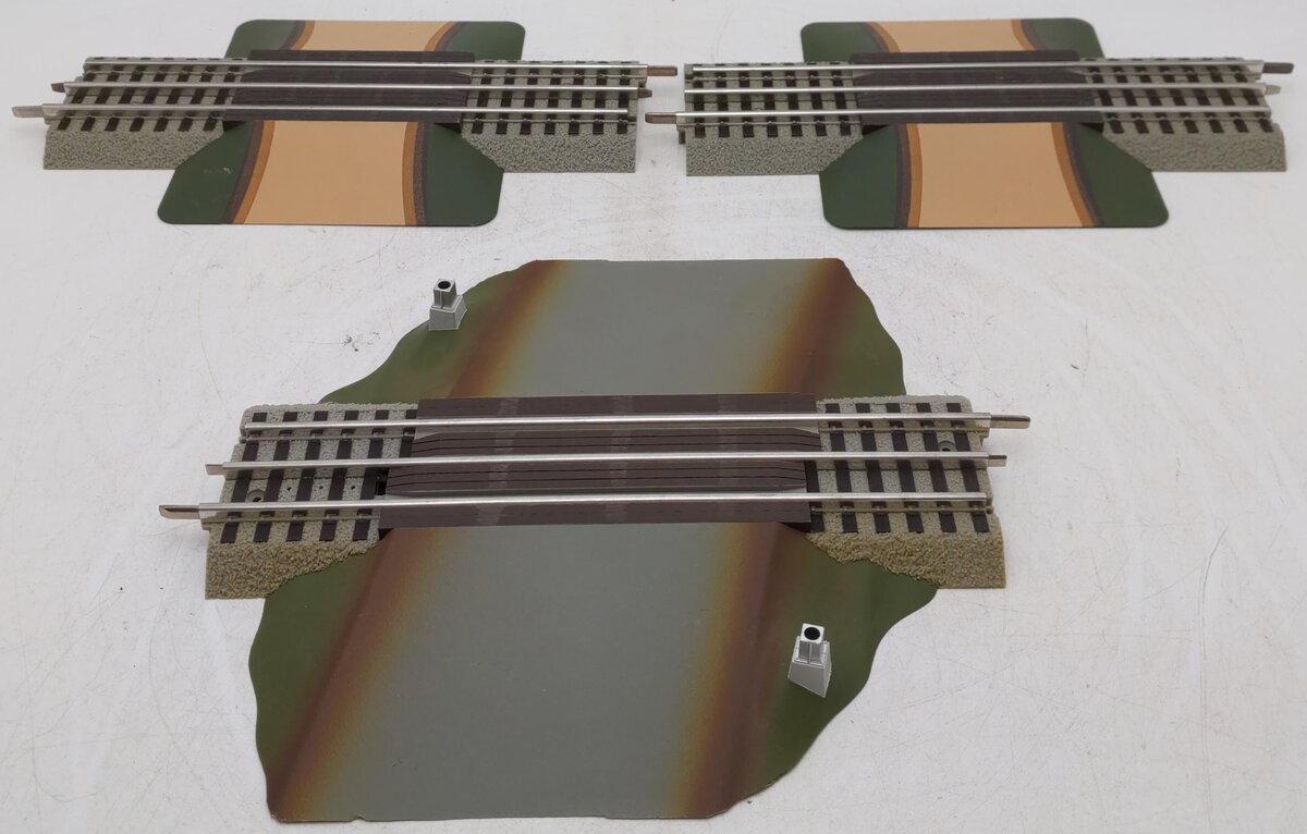 Lionel O Gauge Assorted Crossover Track Sections [3] EX