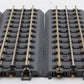 MTH 40-1001 O Gauge RailKing Realtrax 10" Straight Track (6) EX