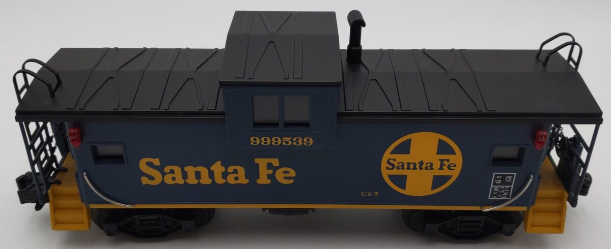 MTH 20-91010 O Gauge Santa Fe Extended Vision Caboose #999539 EX