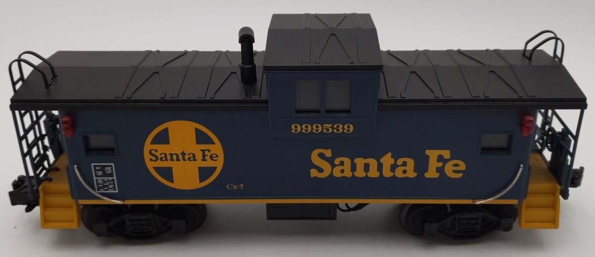 MTH 20-91010 O Gauge Santa Fe Extended Vision Caboose #999539 EX
