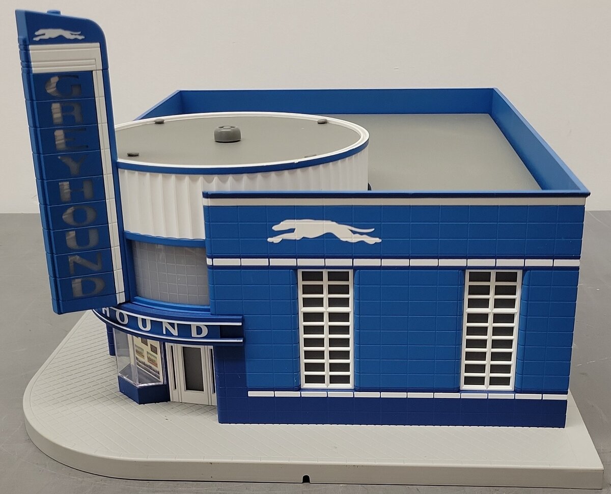 MTH 30-9040 O Gauge Greyhound Bus Station EX