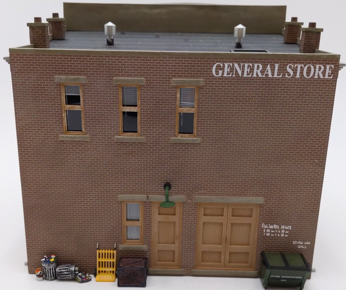 Woodland Scenics BR5841 O Built-&-Ready Lubener's General Store Building VG