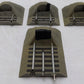 Lionel O Gauge Assorted Bumper Fastrack Sections [4] VG