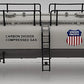 MTH 20-96205 O Gauge Union Pacific 20K Gallon 4-Compartment Tank Car #100098 EX