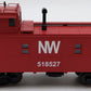 MTH 30-77052 O Gauge Norfolk & Western RailKing Offset Steel Caboose Car #518527 EX