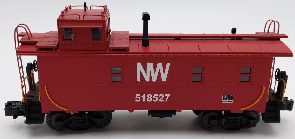 MTH 30-77052 O Gauge Norfolk & Western RailKing Offset Steel Caboose Car #518527 EX