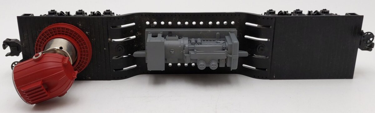 MTH 30-7936 O Gauge New York Central Searchlight Car #498996 EX