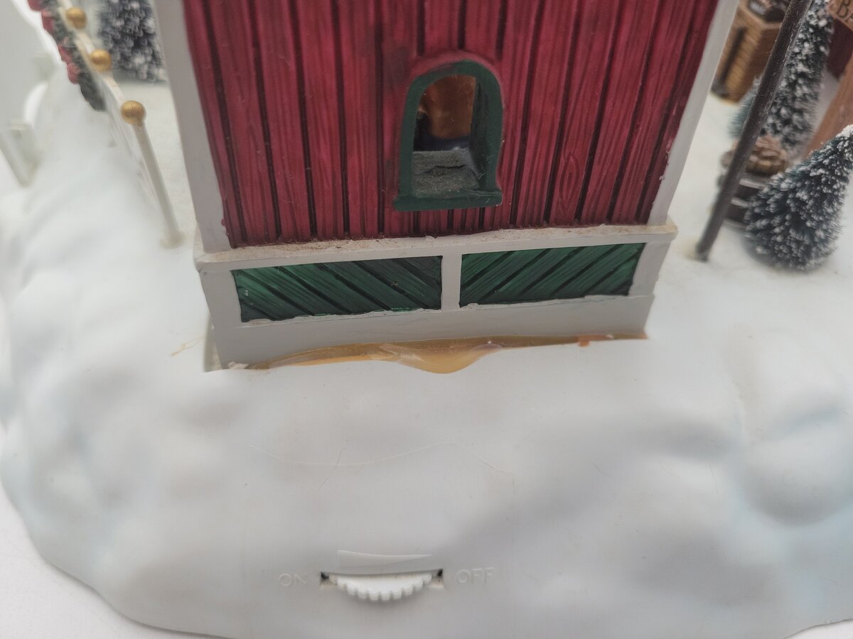 K-Line K-42425 O Gauge Lighted Christmas Tree Lot EX