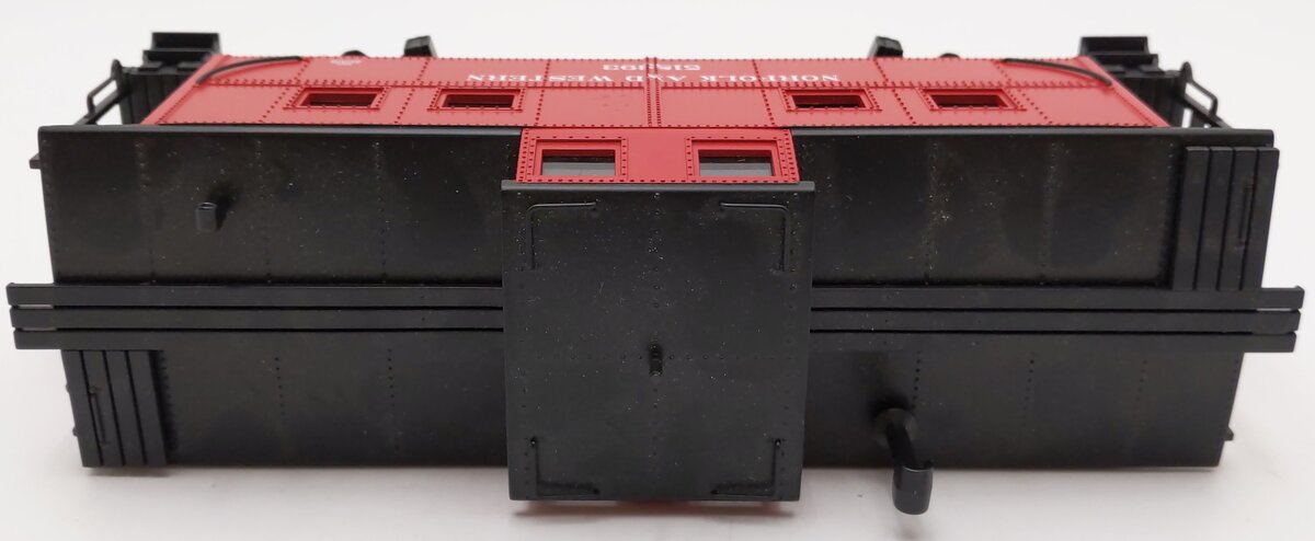 MTH 20-91128 O Gauge Norfolk & Western Center Cupola Steel Caboose #518393 EX