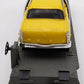 MTH 30-7625 O Gauge MTH Auto Transport Flatcar w/ Ertl Checker Cabs #1959 EX