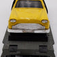 MTH 30-7625 O Gauge MTH Auto Transport Flatcar w/ Ertl Checker Cabs #1959 EX