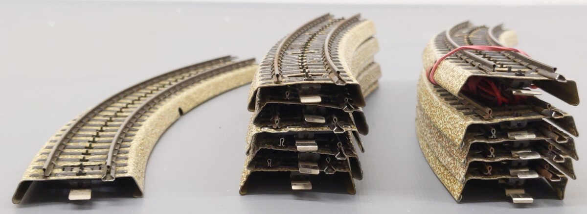 Marklin HO Scale M Track Assorted Curved Track Sections [11] VG