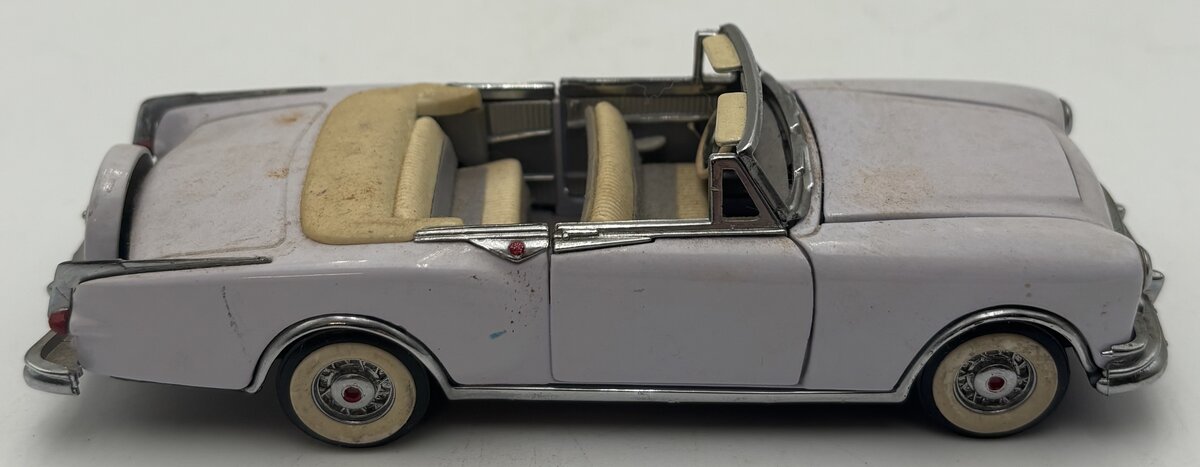 Franklin Mint 1:43 Purple 1955 Ford Thunderbird Convertible VG