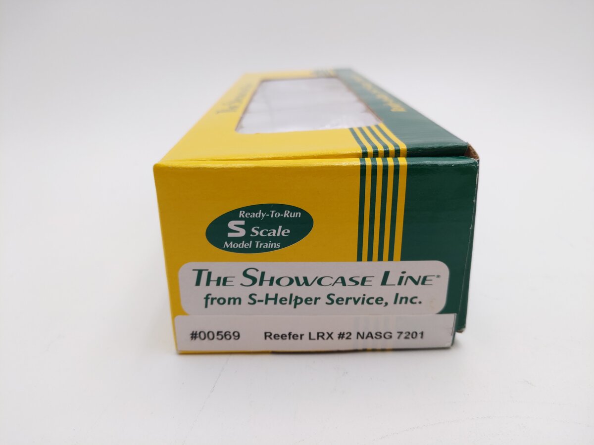 S-Helper 00569 S Scale Lackawanna LRX Reefer Car #7201 LN/Box