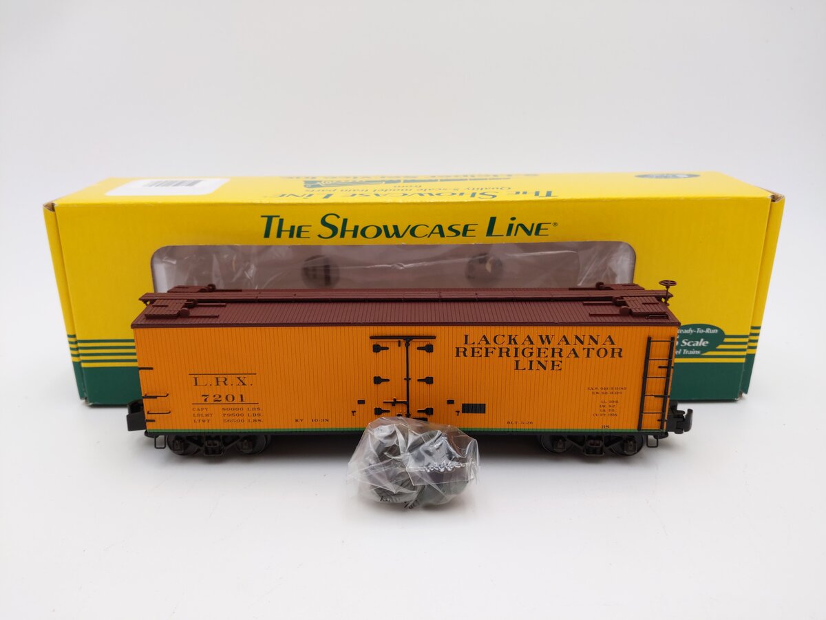 S-Helper 00569 S Scale Lackawanna LRX Reefer Car #7201 LN/Box