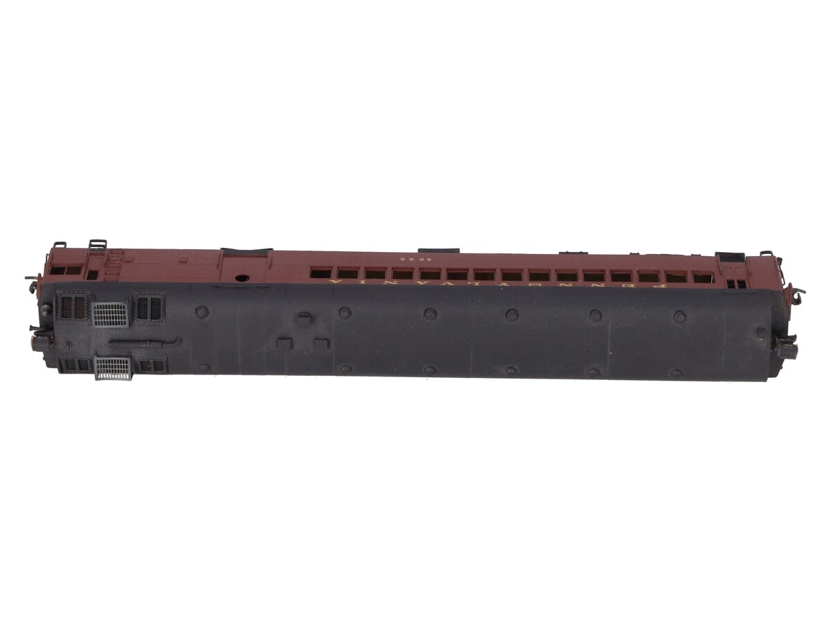 Custom NJ Brass 143 HO Scale BRASS Pennsylvania Gas Electric #4666 -Painted/Box