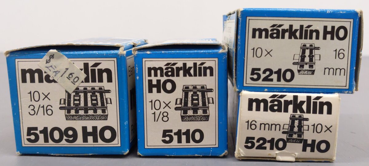 Marklin HO M Track Assorted Track Sections [35] VG/Box
