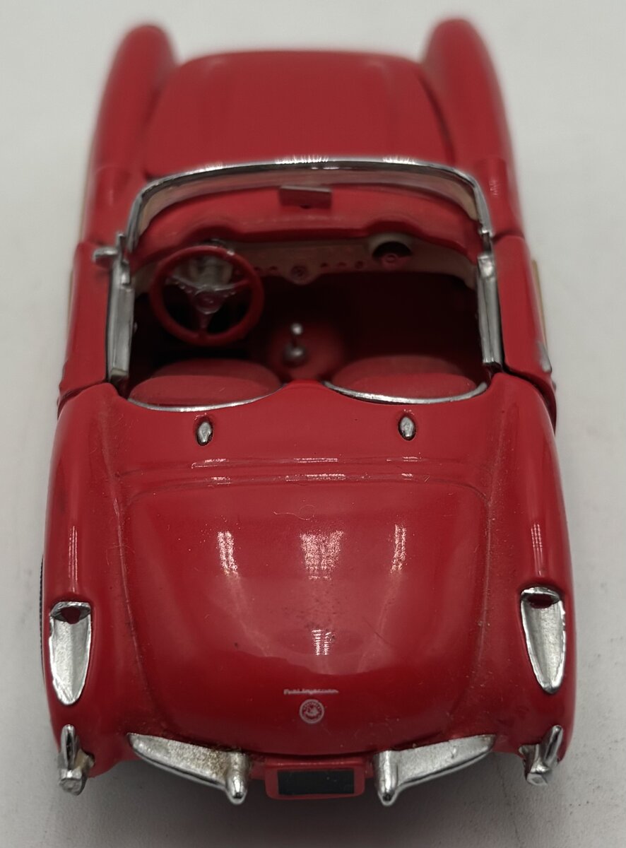 Franklin Mint B11TC55 Diecast 1:24 Scale 1957 Corvette Convertible EX