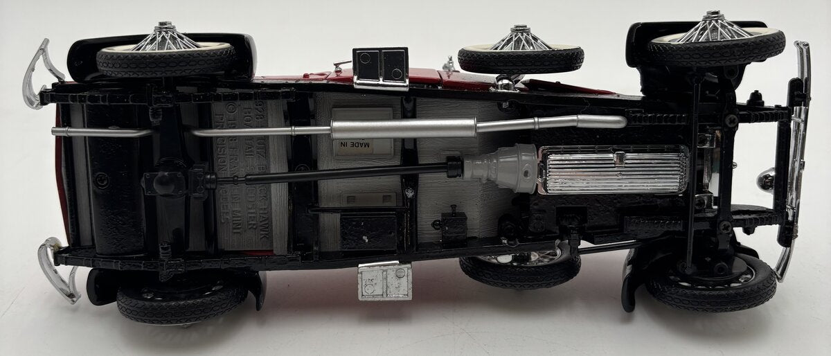 Franklin Mint 1:24 1928 Stutz Black Hawk Boat Tail Speedster VG