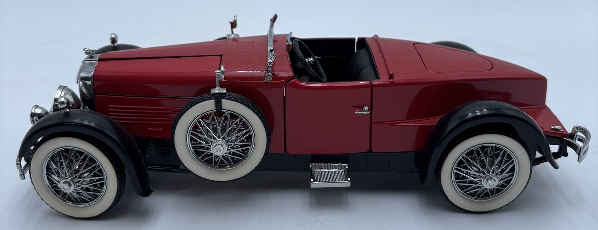 Franklin Mint 1:24 1928 Stutz Black Hawk Boat Tail Speedster VG