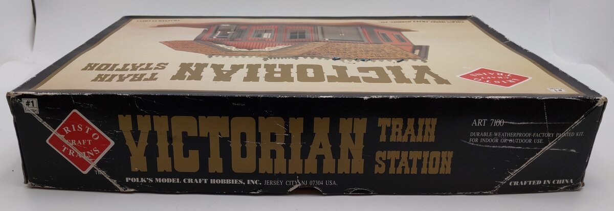 Aristo-Craft 7100 G Scale Victorian Train Station Kit LN/Box