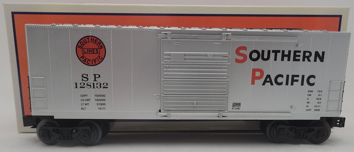 Lionel 6-25946 O SP Black Widow Hi-Cube Boxcar EX/Box