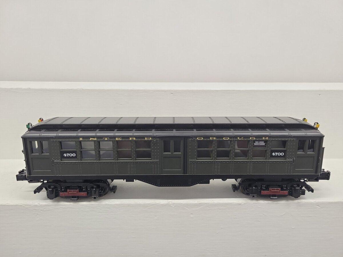 MTH O Gauge Interborough Powered Coach Car #4700 EX