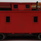 Bachmann 93801 G Scale 8-Wheel Center Cupola Wood Red Caboose - CUSTOM DECALS/Box