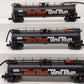 Lionel 6-19639 O Gauge GATX TankTrain Tank Car 3-Pack EX
