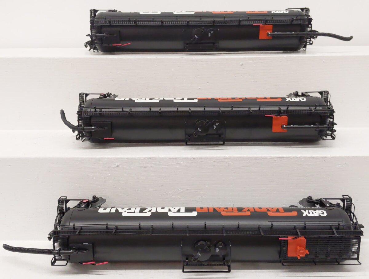 Lionel 6-19639 O Gauge GATX TankTrain Tank Car 3-Pack EX