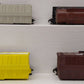 K-Line S Gauge Assorted Freight Cars: #24033, #511002, #24080, #511031 [4] LN/Box