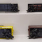 K-Line S Gauge Assorted Freight Cars: #24033, #511002, #24080, #511031 [4] LN/Box