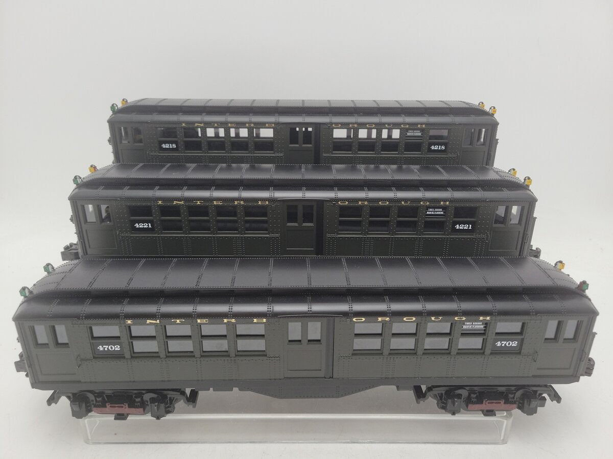 MTH 30-2757-1 O Metropolitan LO-V Subway Set with Proto-Sound 2.0 (Set of 3) EX