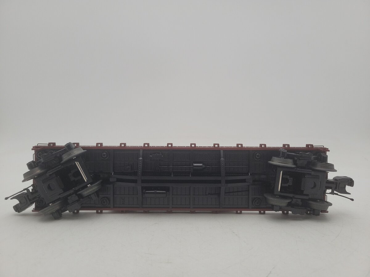 MTH 20-90549G O Gauge Pennsylvania 50-Ton Wood Flat Car w/ 1 Sherman Tank EX