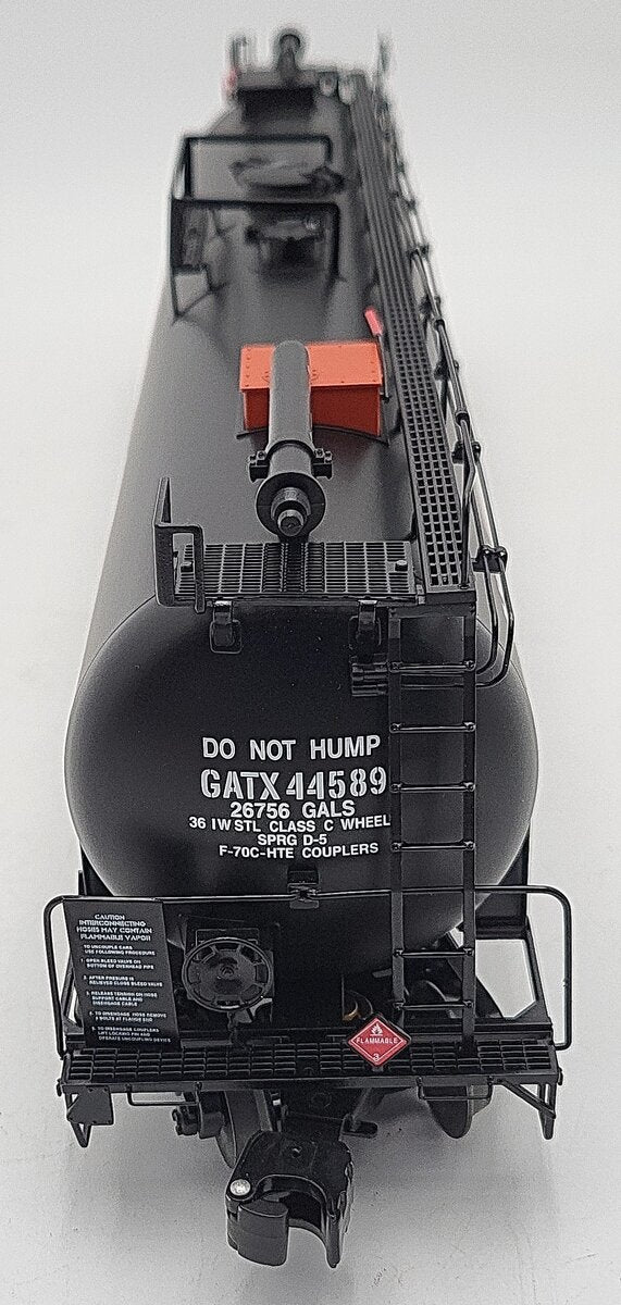Lionel 6-19637 O Gauge GATX Tank Train Intermediate Car #44589 EX