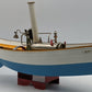 Custom Built Vintage Metal Live Steam Action Boat VG