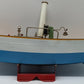 Custom Built Vintage Metal Live Steam Action Boat VG
