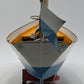 Custom Built Vintage Metal Live Steam Action Boat VG