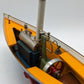 Custom Built Vintage Metal Live Steam Action Boat VG