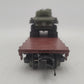 MTH O Gauge New York Central Flat Car w/ Army Tank #481565 EX