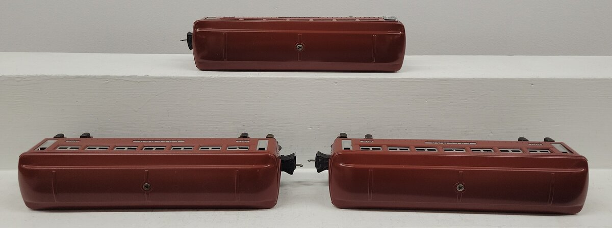Lionel 2642S Vintage O Prewar Passenger Car Set # 2642, 2642 & 2643 [3] VG