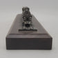 Danbury Mint 2900 1:153 Santa Fe Pewter Train with Display EX