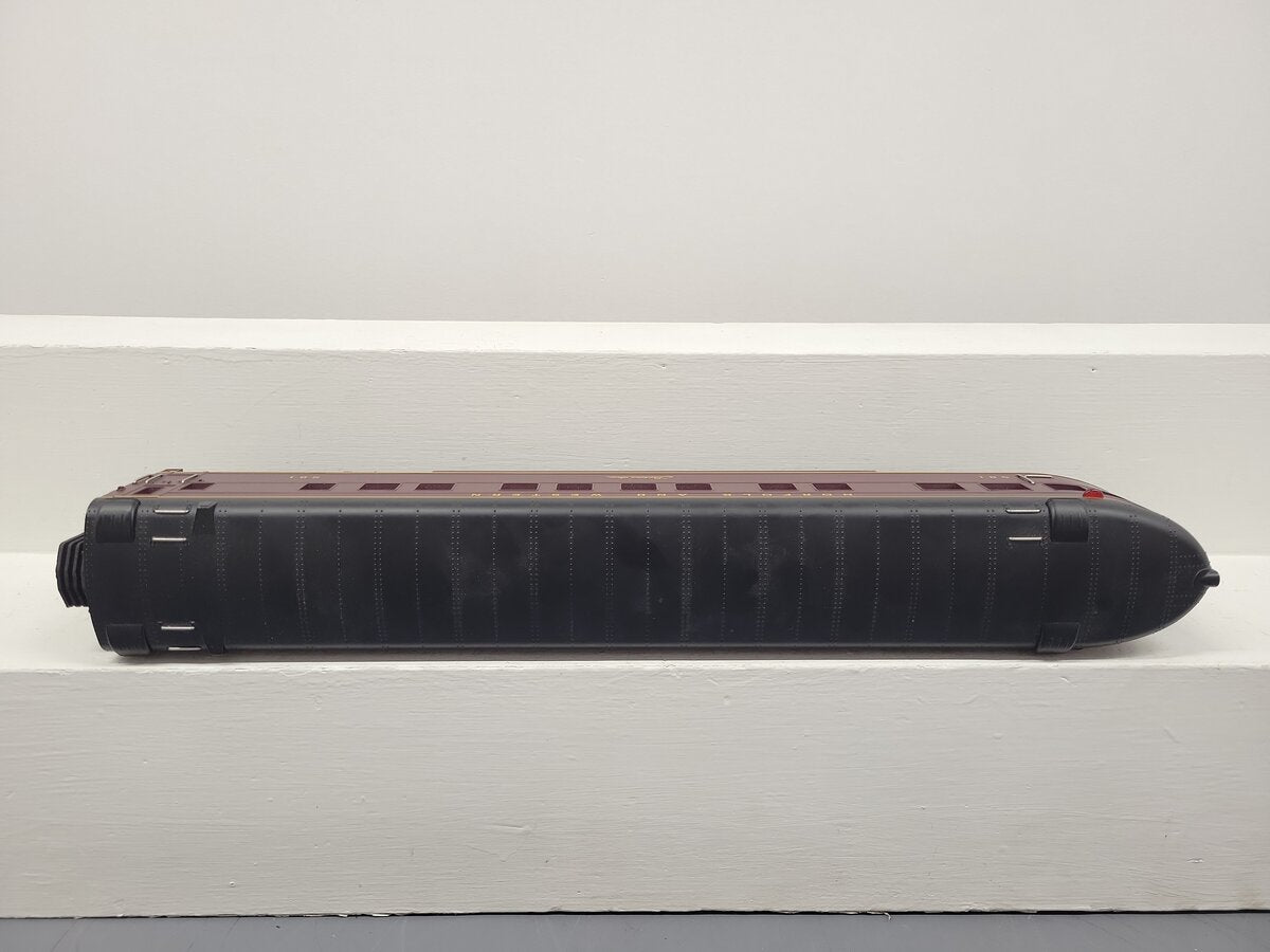 MTH 20-6514 O Gauge Norfolk & Western 70' Streamlined Observation Car #581 EX