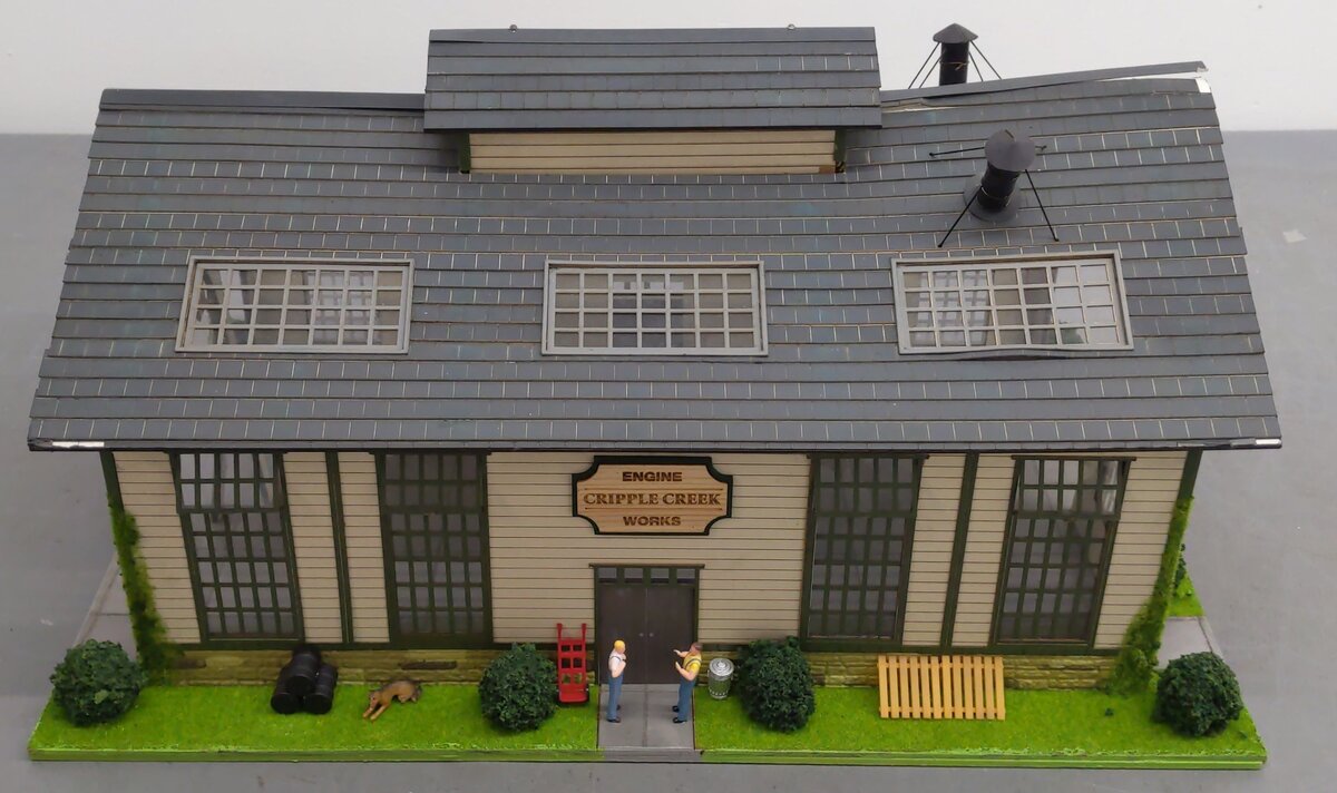 Menards 279-5926 O Scale Cripple Creek Engine Works Building