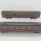 MTH 30-67062 Norfolk & Western 60' Streamlined ABS 2-Car Sleeper/Diner Set EX