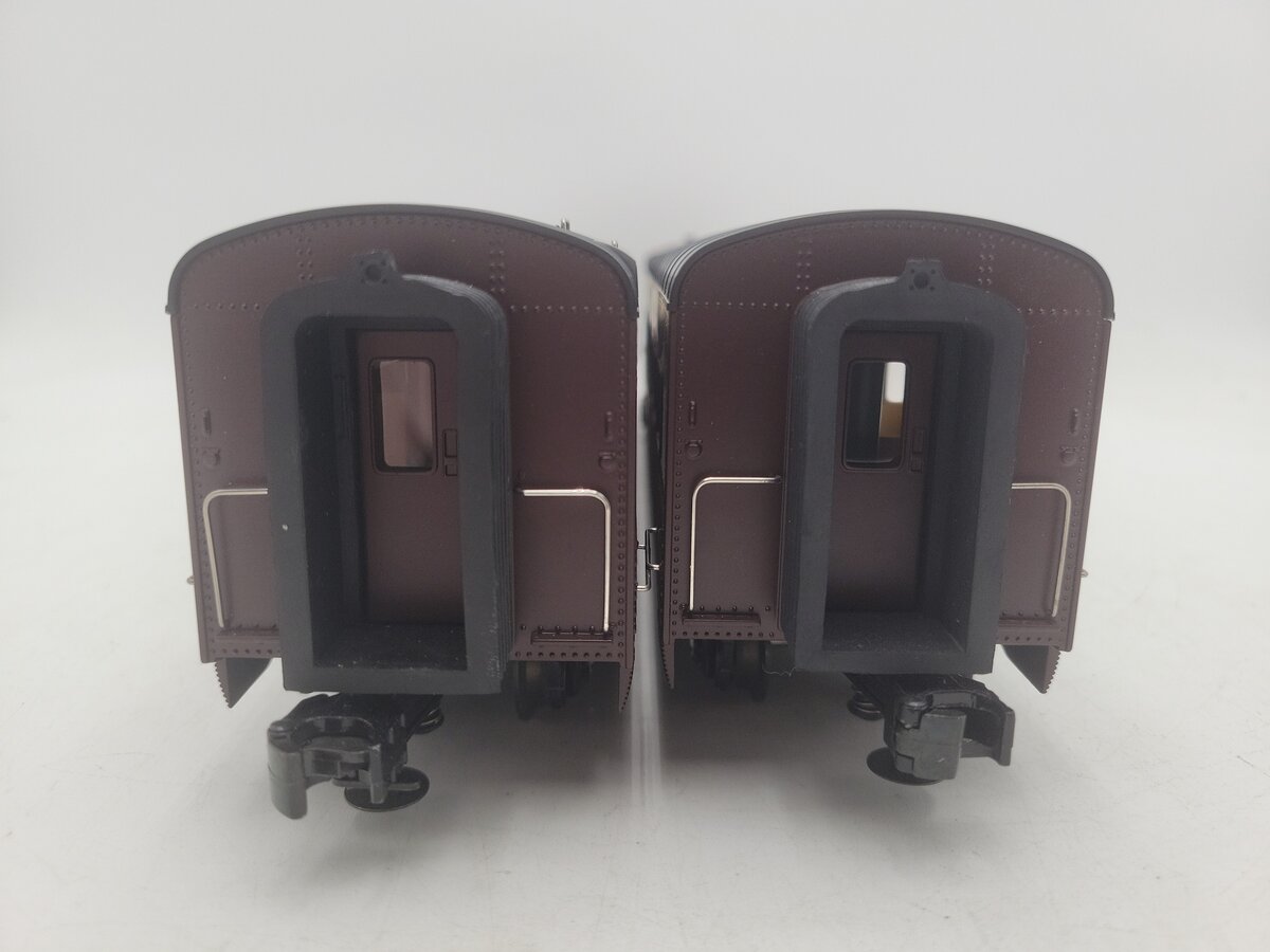 MTH 30-67062 Norfolk & Western 60' Streamlined ABS 2-Car Sleeper/Diner Set EX