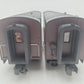 MTH 30-67062 Norfolk & Western 60' Streamlined ABS 2-Car Sleeper/Diner Set EX