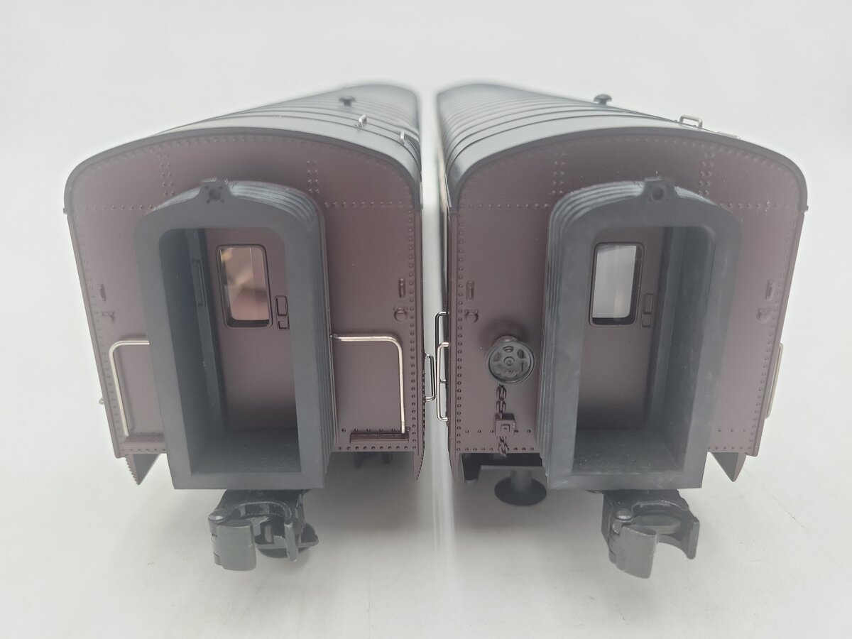 MTH 30-67062 Norfolk & Western 60' Streamlined ABS 2-Car Sleeper/Diner Set EX